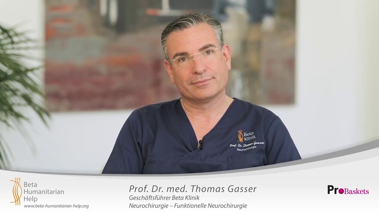 Prof. Dr. Thomas Gasser supports Beta Humanitarian Help