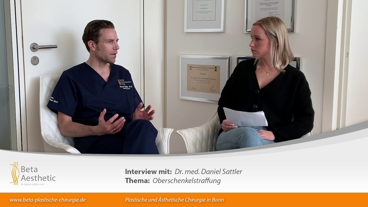 Thigh lift: Interview with Dr. med. Daniel Sattler