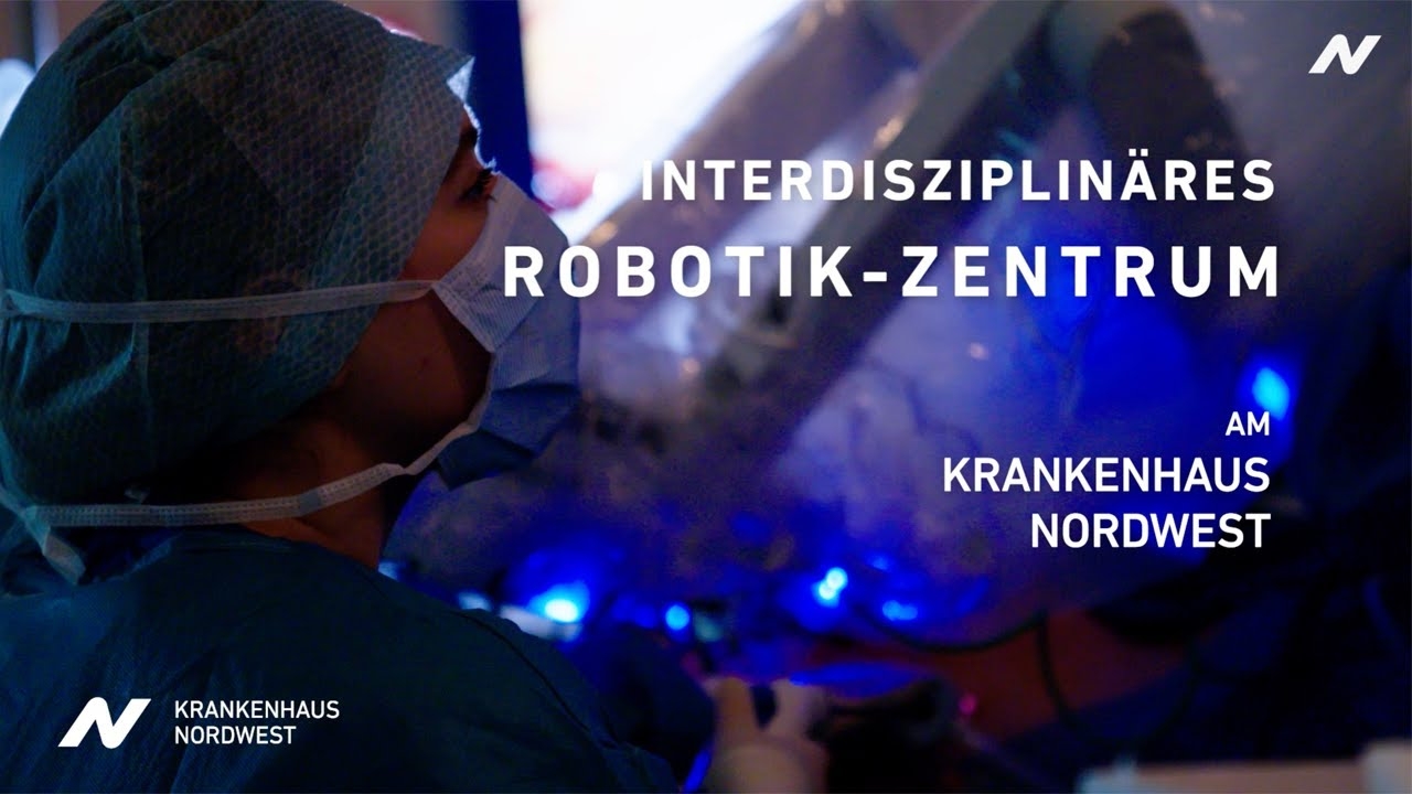 Robot-assisted surgery at Northwest Hospital in Frankfurt