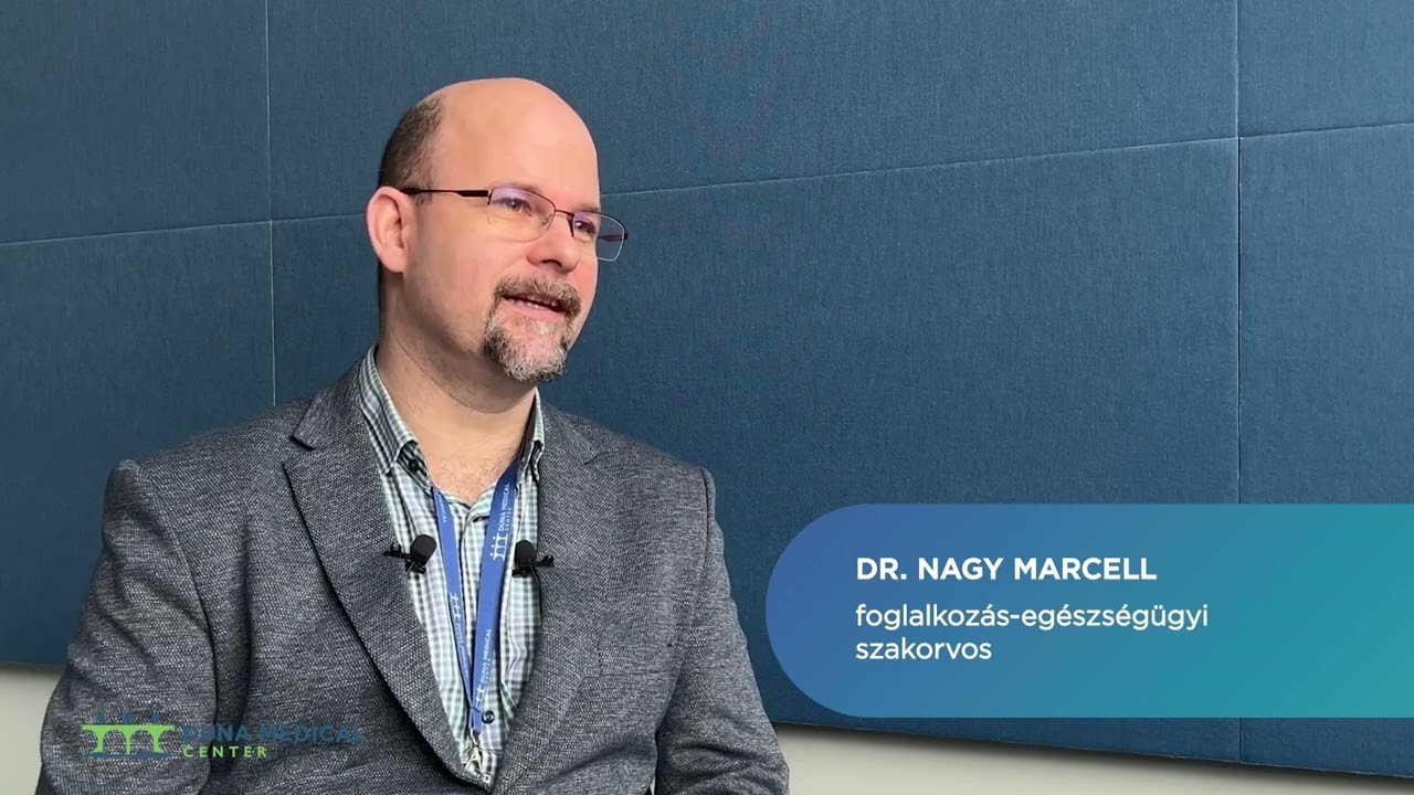 Dr. Marcell Nagy is an occupational health specialist