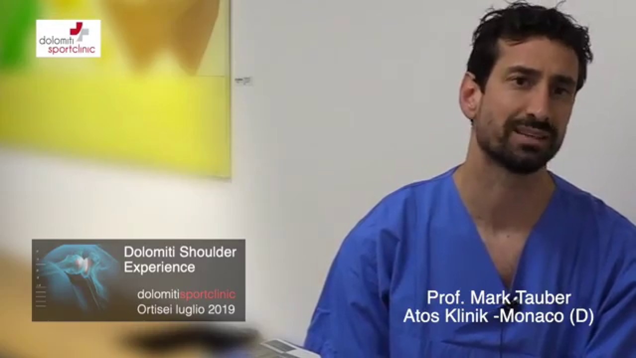 Dolomiti Shoulder Experience: prof. Mark Tauber