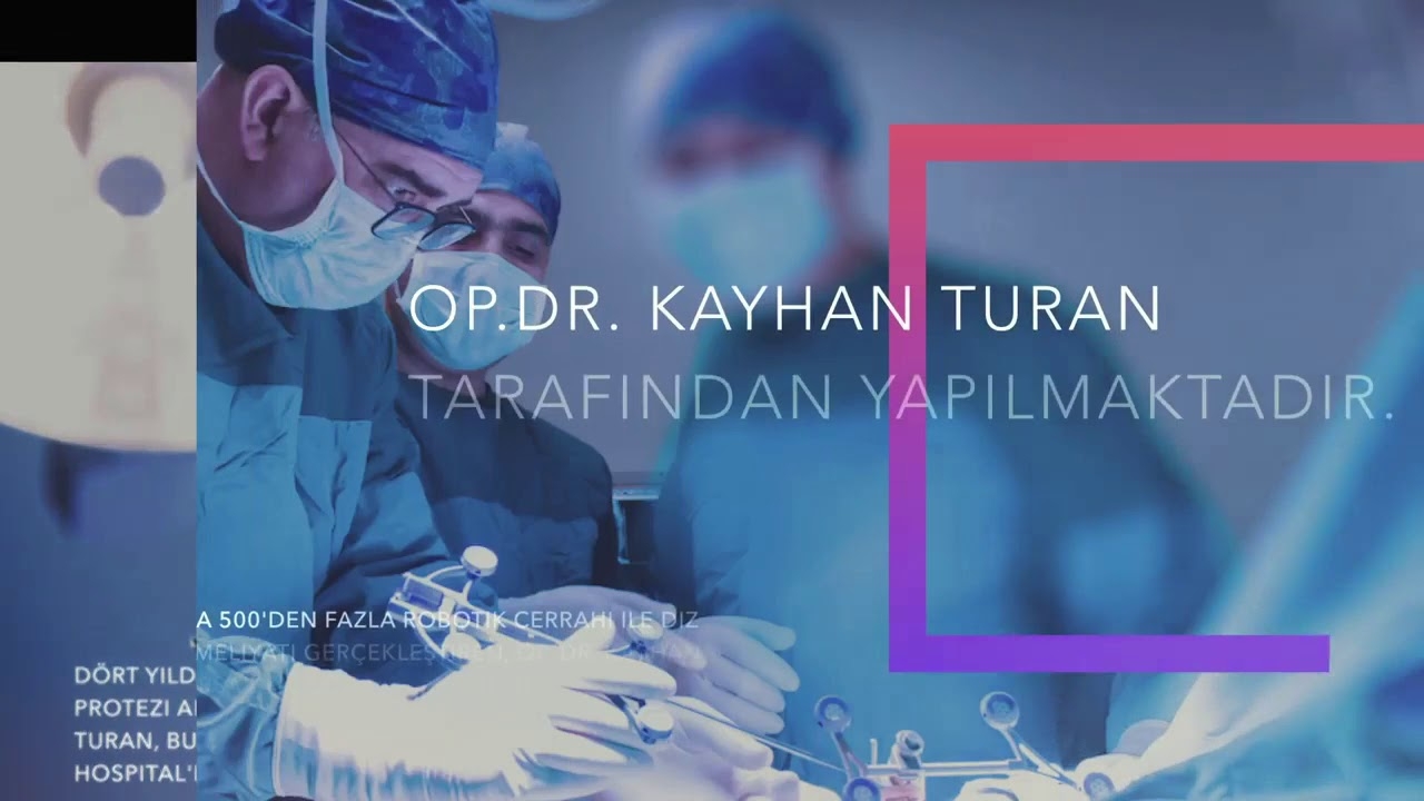 Knee Prosthesis with Robotic Surgery Now at Istanbul Medicine Hospital