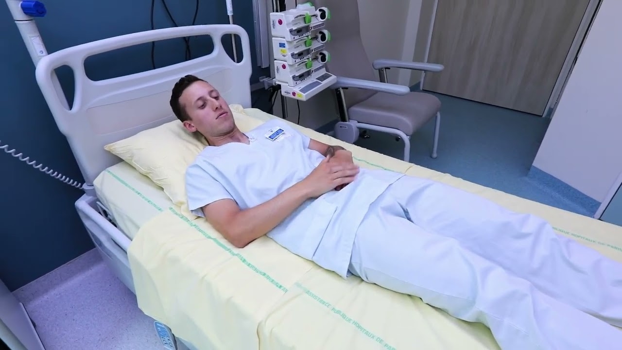 Adapted physical activity - Muscle strengthening of the lower extremities in a lying position