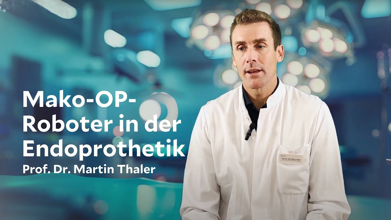 Maco-surgical robots in arthroplasty | Prof. Dr. Martin Thaler