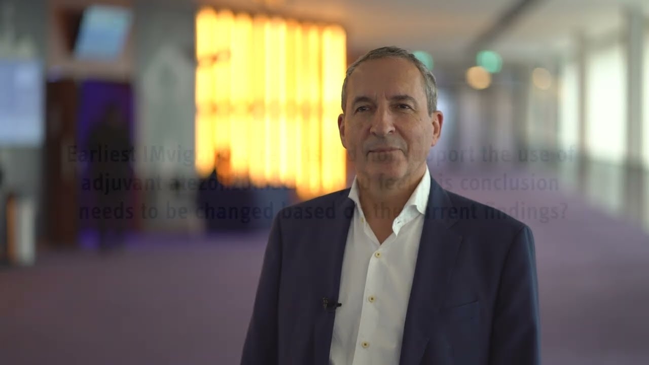 Prof. Jürgen Gschwend updates us on the current findings of the IMvigor010 trial