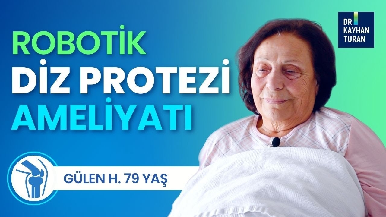 Ms. Gülen explains the process of deciding on Knee Prosthesis Surgery, her worries and her recovery