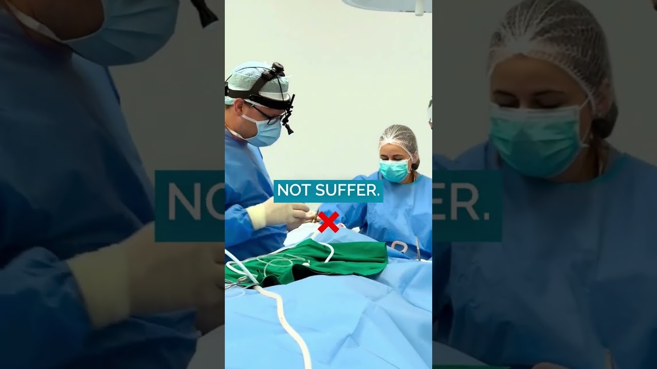 Surgeon T. Urbonas talking about tummy tuck surgery