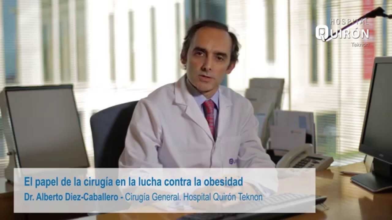 The role of surgery in the fight against obesity - Dr. Alberto Díez-Caballero