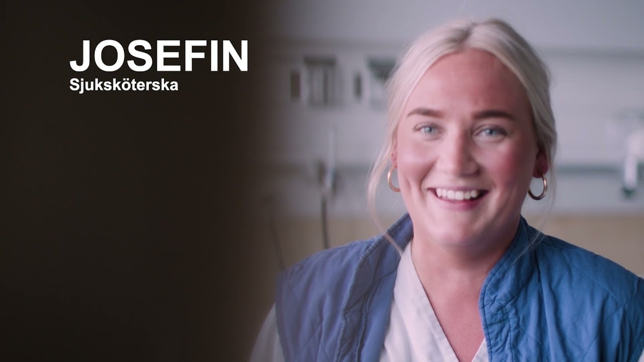 Working as a nurse in pelvic cancer, Josefin tells more about what it's like to work here.