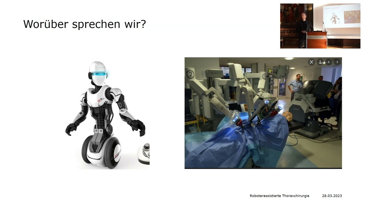 Robot-assisted chest surgery — a new era in #Thoraxchirurgie