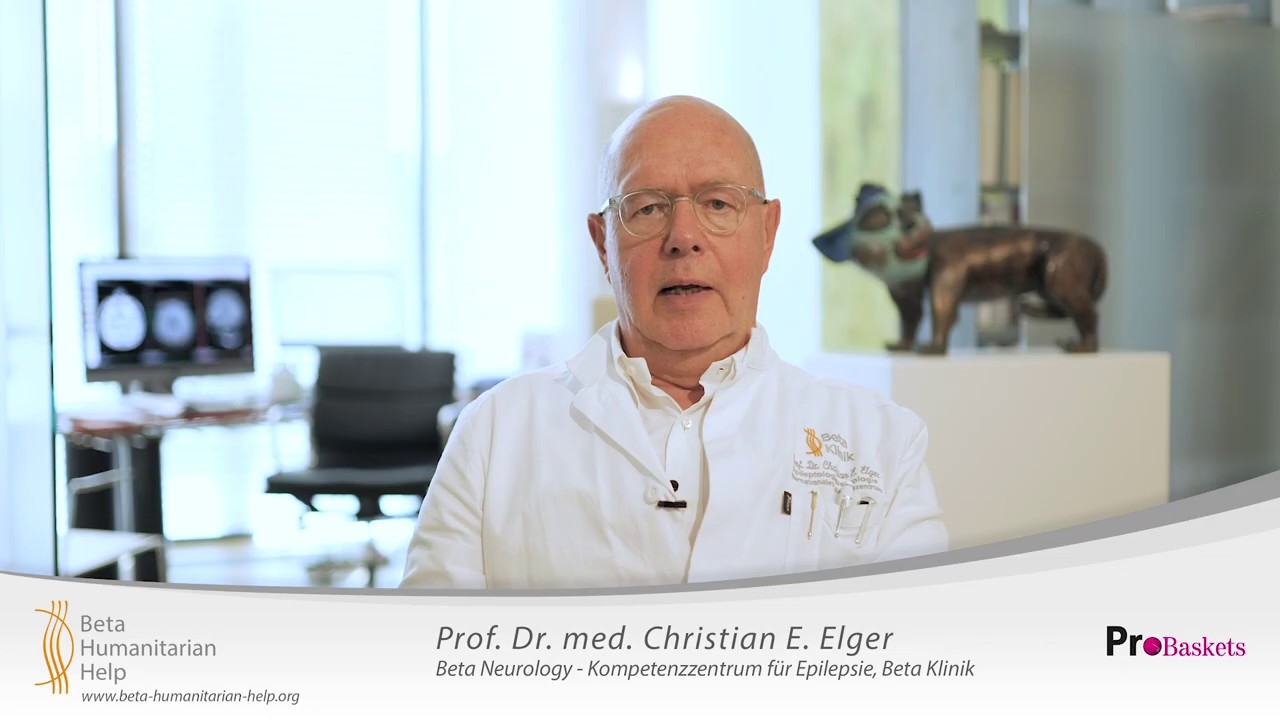 Prof. Dr. Christian Elger supports Beta Humanitarian Help
