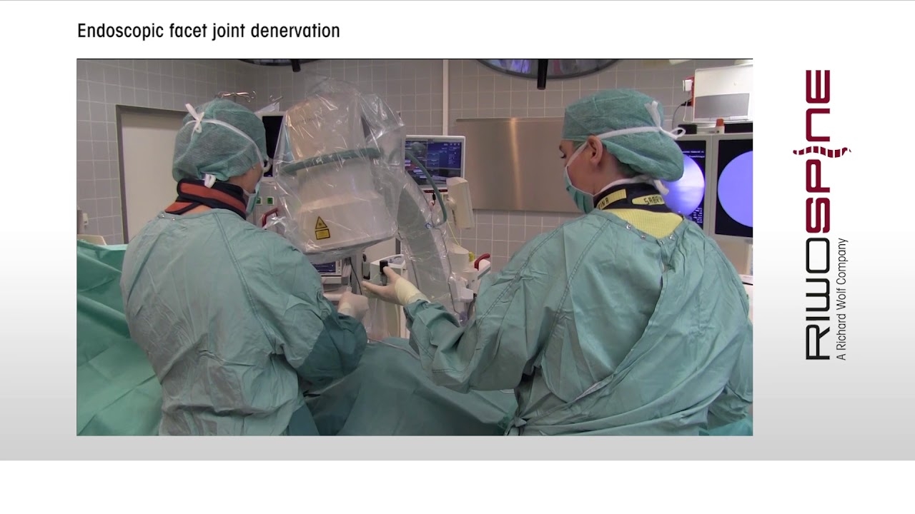 RIWOspine Endoscopic Facet Joint Denervation by Prof. Dr. C. Woiciechowsky