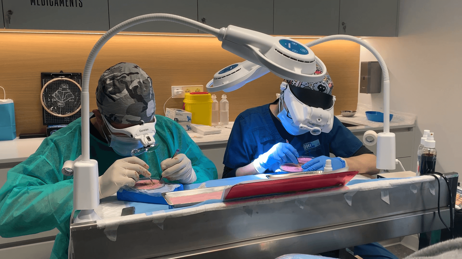Hair selection during hair transplant